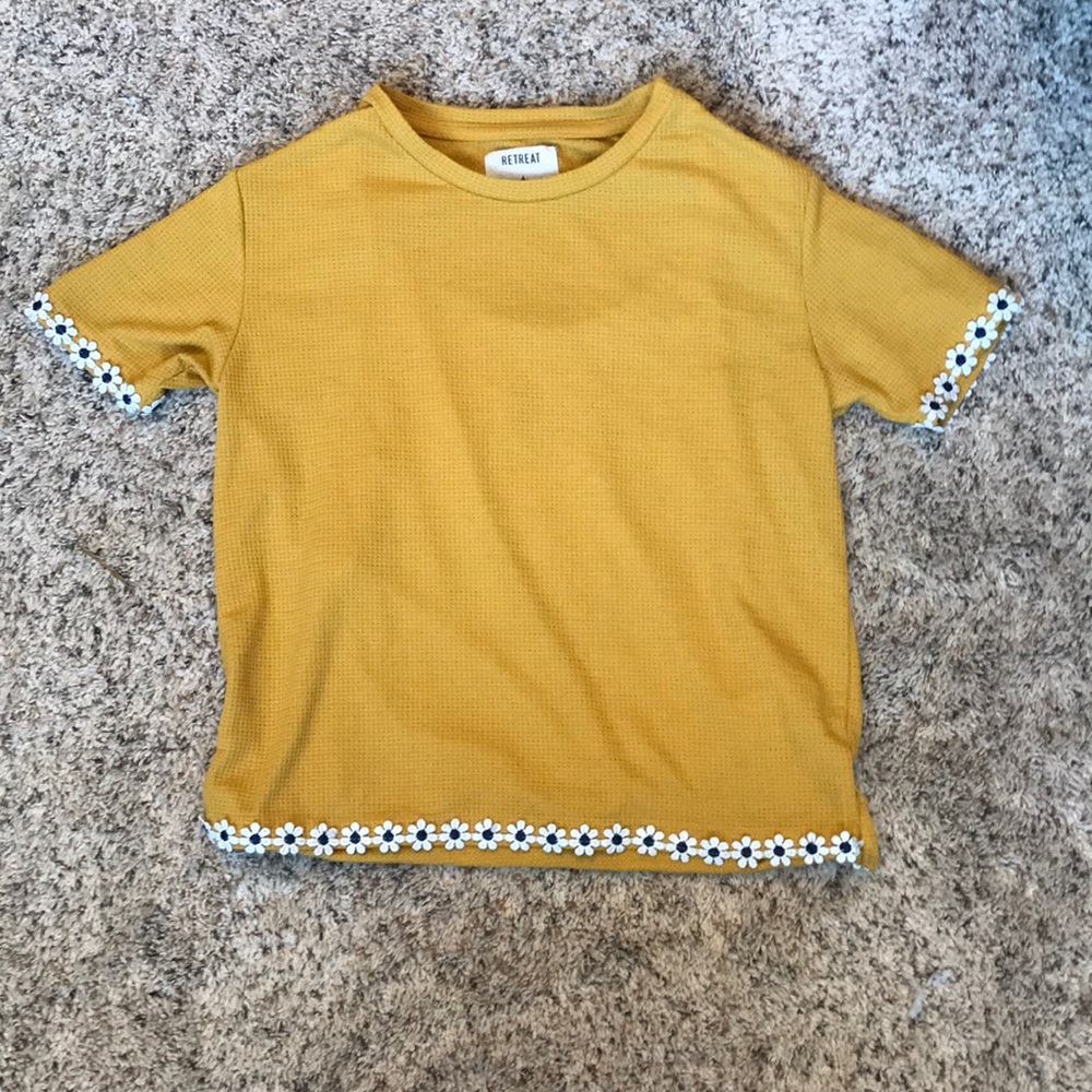 JCpenneys yellow girls blouse/dress shirt.